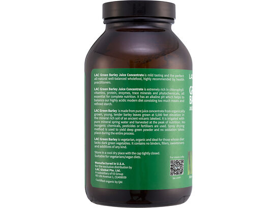 LAC Greens Green Barley Juice Concentrate™ - 33:1 Concentration (150gm)