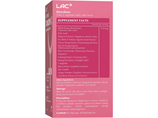 [LAC ACTIVATED] Conceive+ For Her - For Women's Reproductive Health (60 vegicaps)