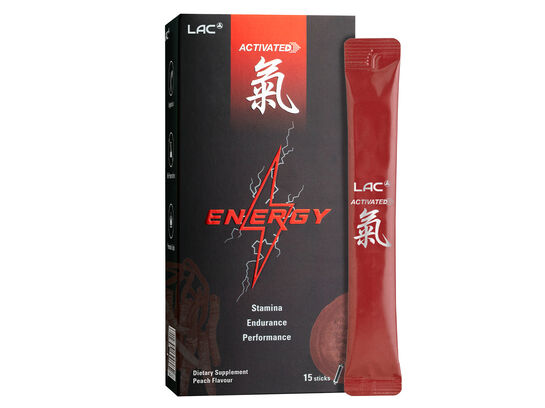 LAC ACTIVATED® Energy (15ml x 15 sticks)