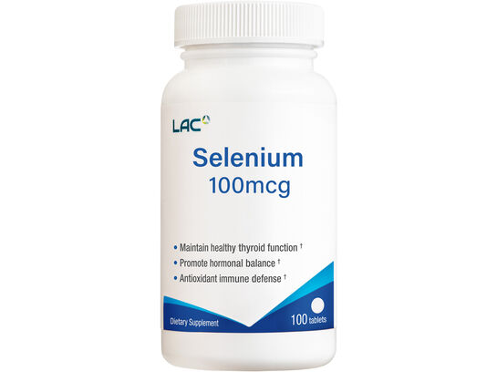 LAC Selenium 100mcg  100tabs