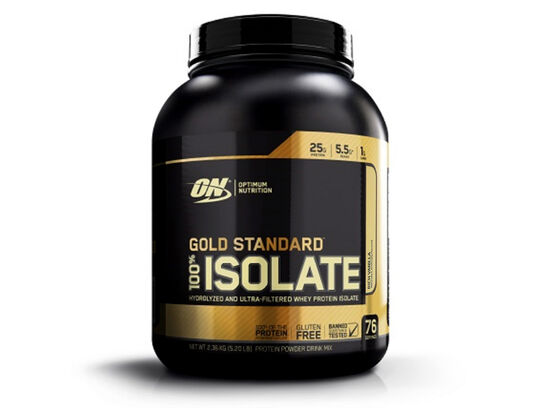 GOLD STANDARD 100% ISOLATE RICH VANILLA FLAVOR