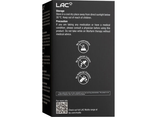  LAC Men’s Mega Multi with Vit K 90 caplets