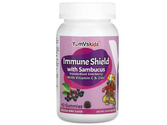 Immune Shield WIth Sambucus 60 Jelly Bears