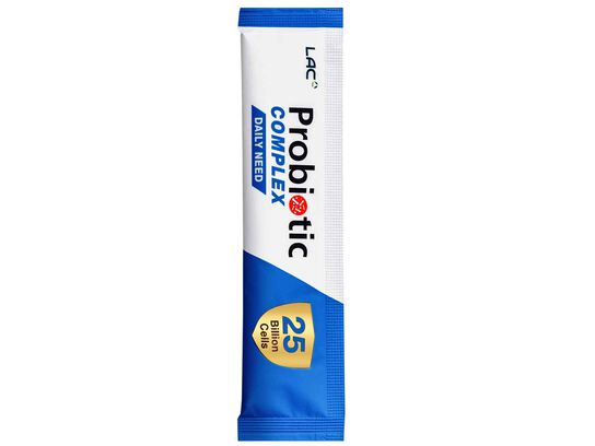 LAC Probiotic Complex 25 Billion  3g x 30 Sticks Yogurt Flavour 