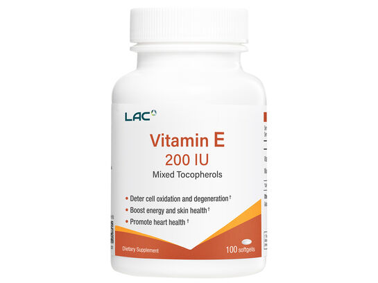 Vitamin E 200 IU Mixed Tocopherols