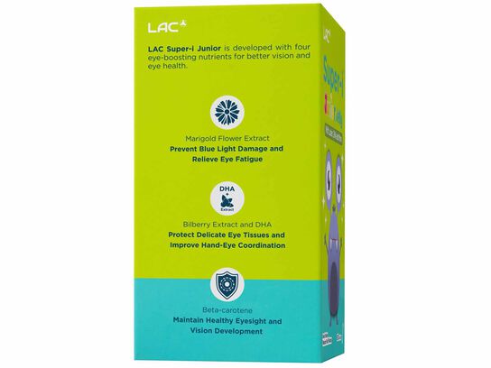 LAC JUNIOR Super-I™ Junior - For Healthy Eyes (15g x 30 jelly sticks)