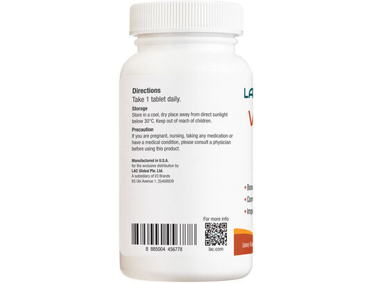 LAC Vitamin B-2 100mg 100 tablets