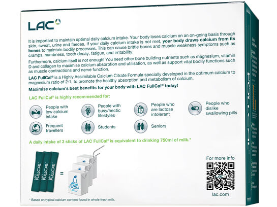 FullCal® - Highly Assimilable Calcium Citrate Formula