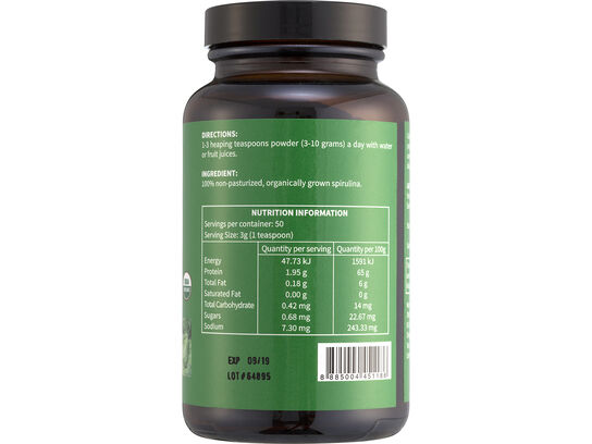 Organic Spirulina™ - Complete Nutrient Support