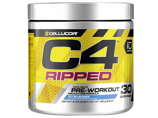 CELLUCOR C4® ORIGINAL C4 Ripped Icy Blue Razz  30 Servings